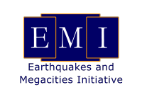 Earthquakes and Megacities Initiative (EMI) logo